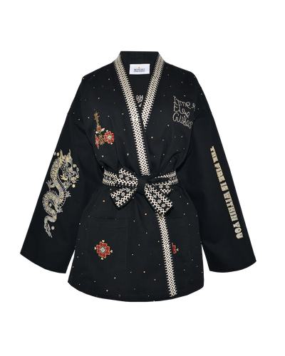 VICTORY KIMONO - BLACK
