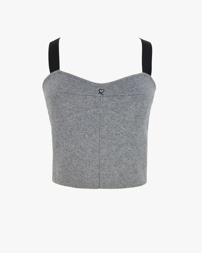 BUST TOP - GREY