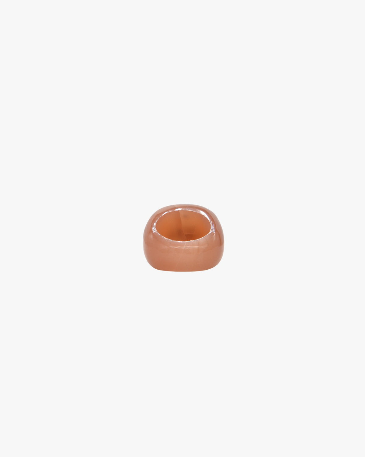 AURA RING - PEACH MOONSTONE