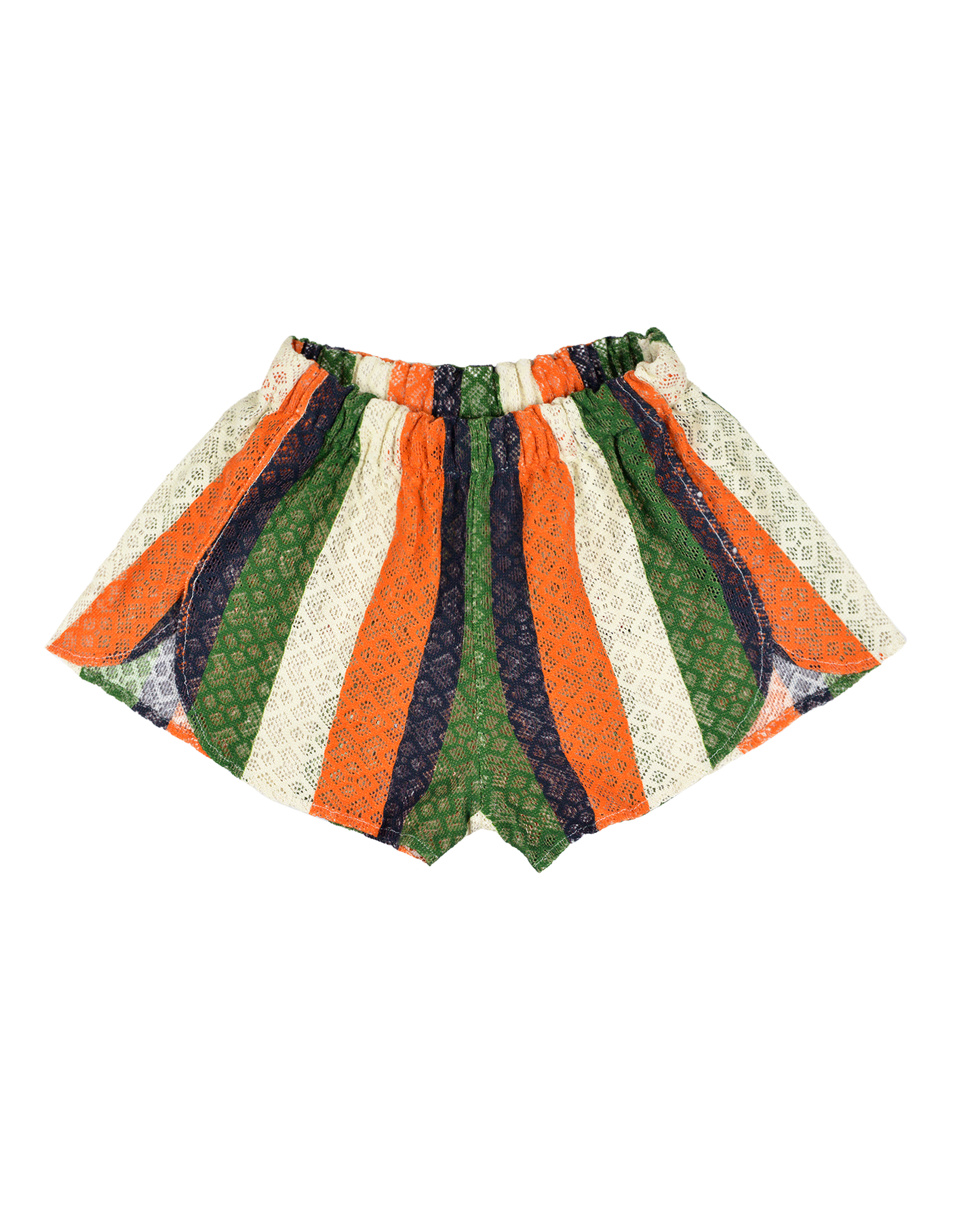 ZUMBA SHORT - GREEN ORANGE