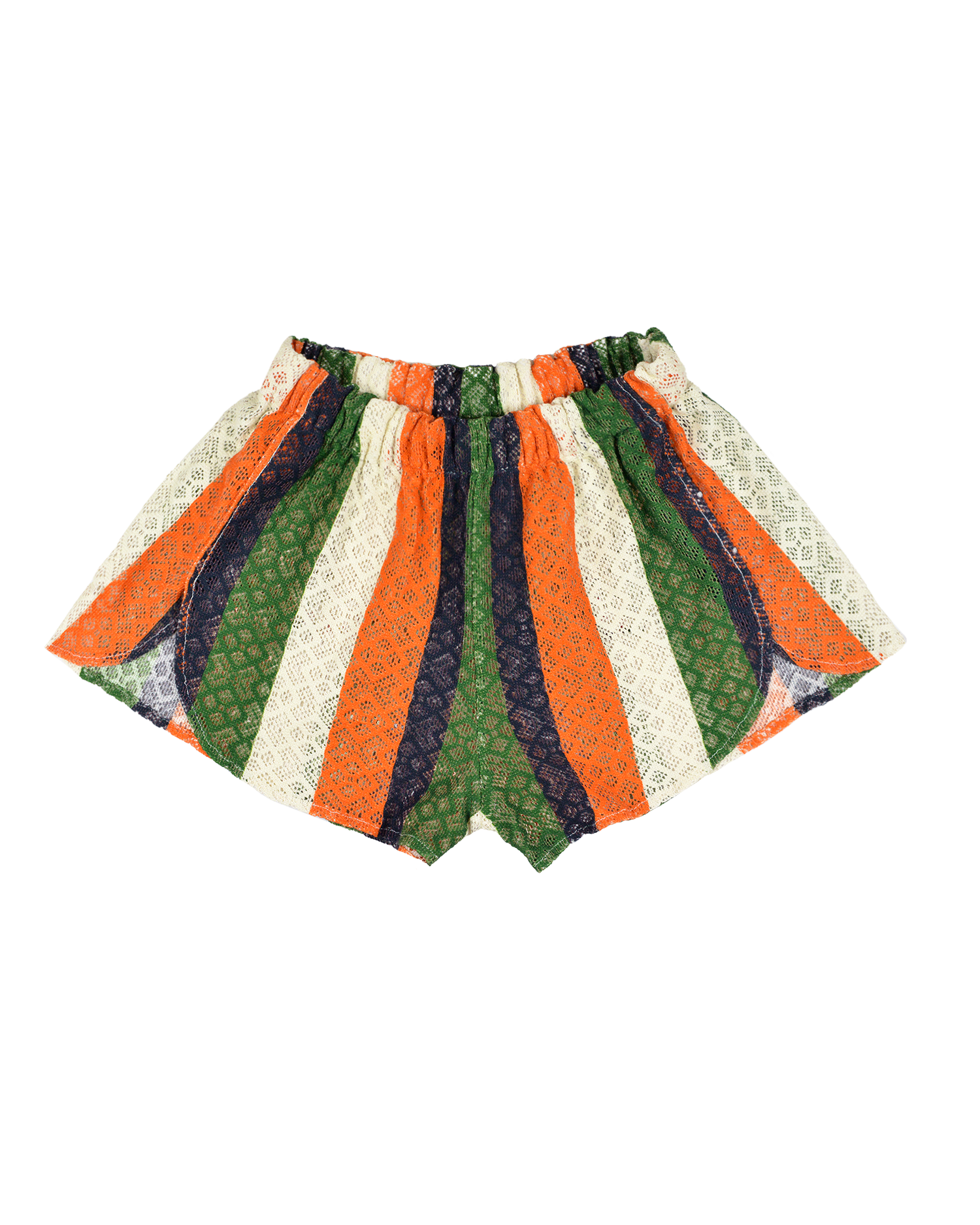 ZUMBA SHORT - GREEN ORANGE